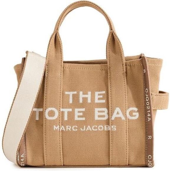Marc Jacobs Handbags - Marc Jacobs The Jacquard Small Tote Bag - Camel/Tan